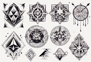 Boobs tattoo idea