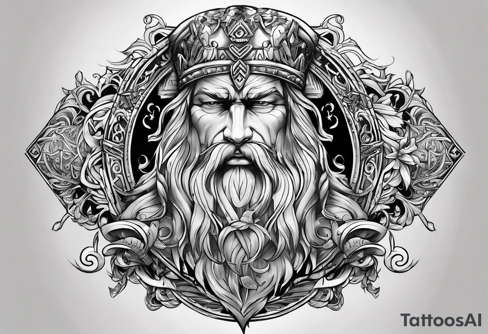 Valhalla word tattoo idea
