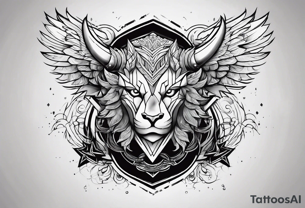 thunder, lightning tattoo idea