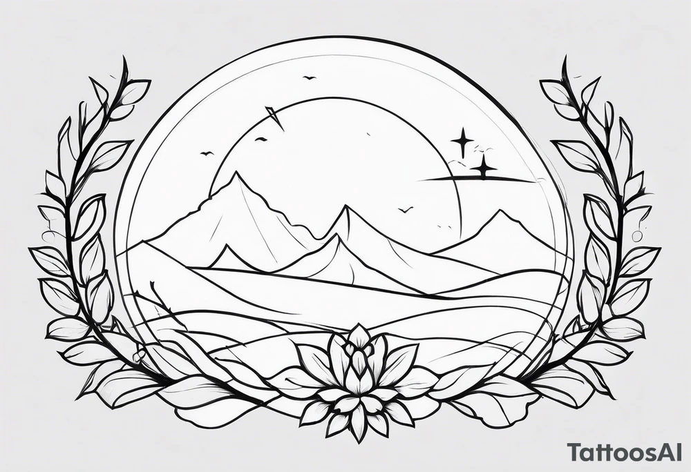 memorial for mother tattoo idea