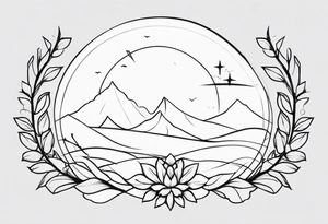 memorial for mother tattoo idea