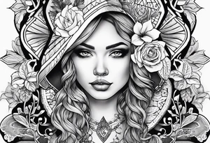 Jeu de carte tattoo idea