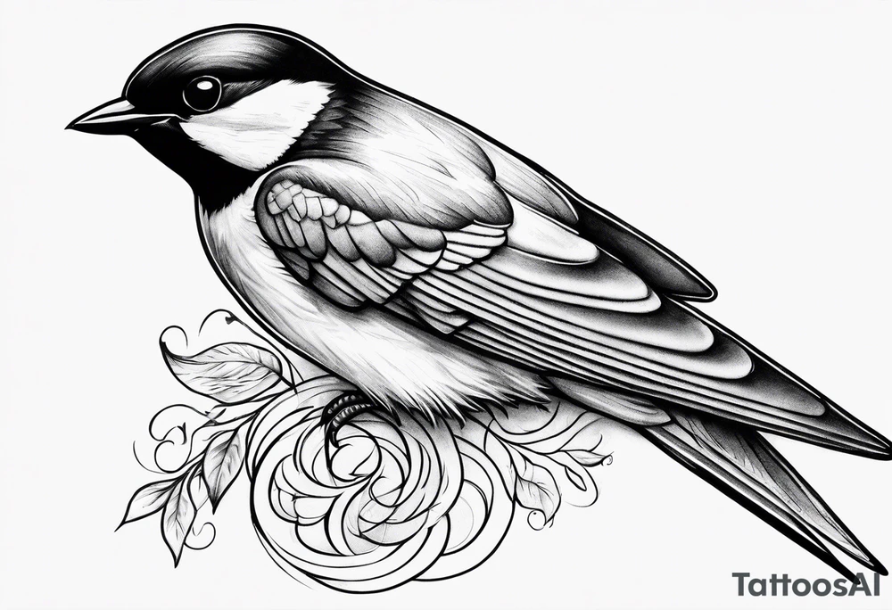 Swallow tattoo idea