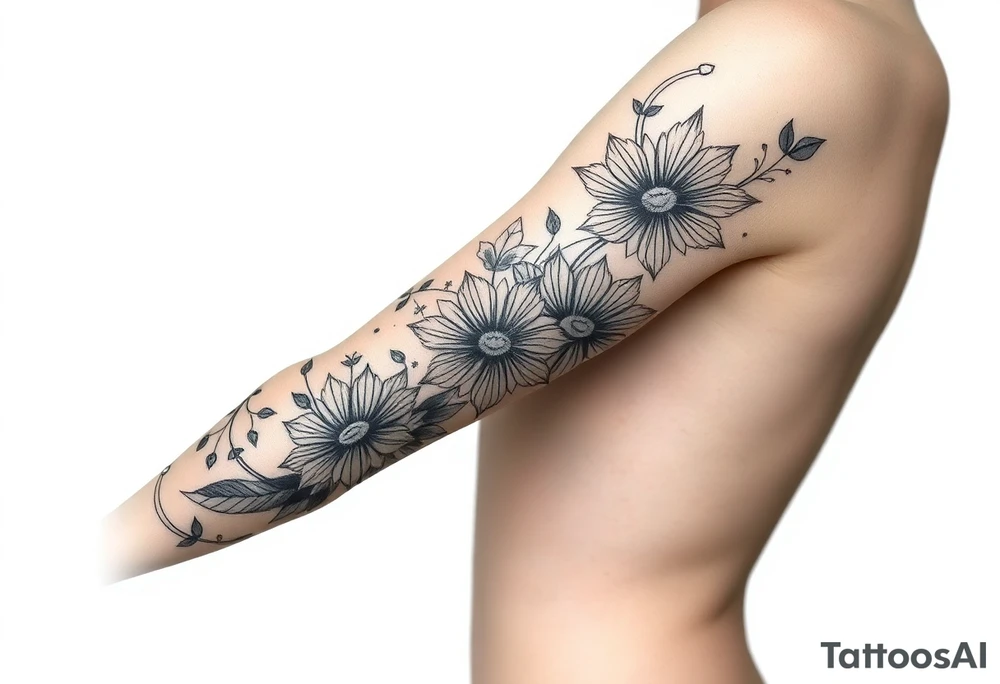patchwork tattoo design tattoo idea