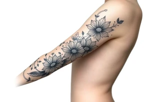 patchwork tattoo design tattoo idea