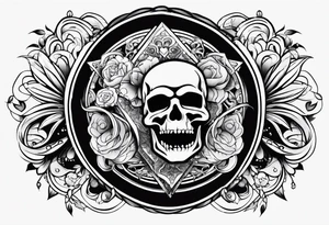 FEEL NO PAIN SHOW NO EMOTIONS tattoo idea
