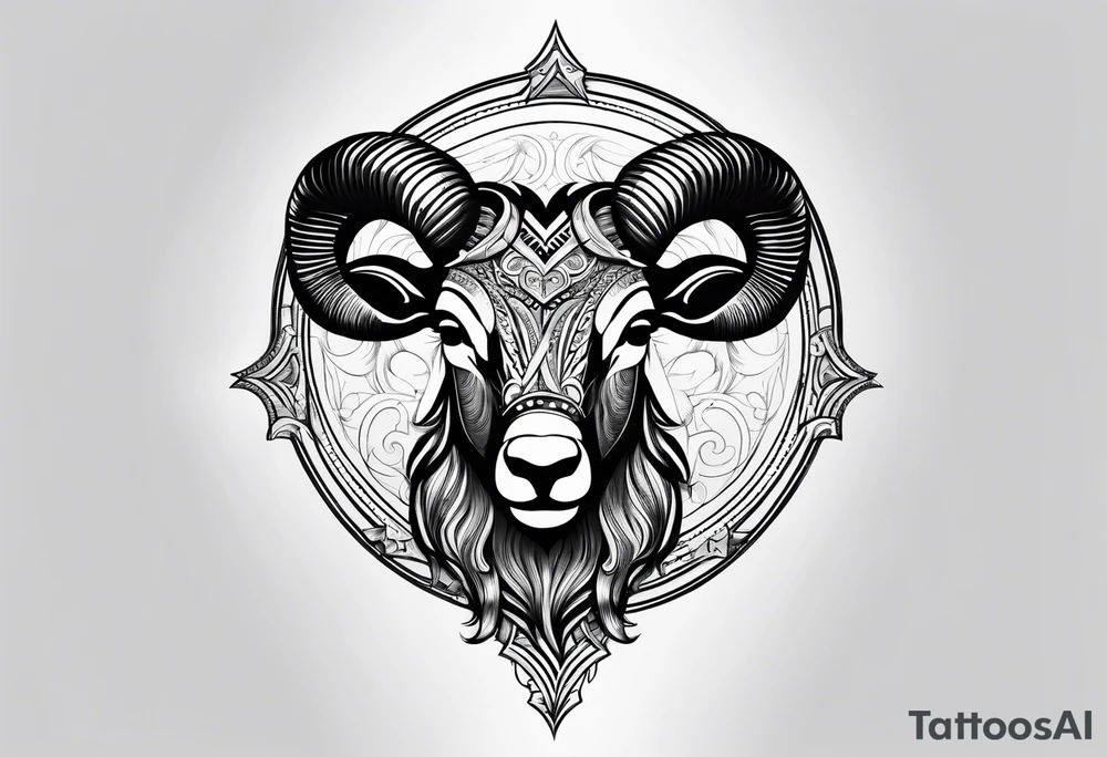 Aries tattoo idea