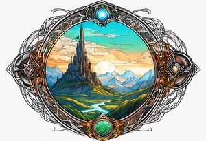 Lord of the rings, star wars, doctor who tattoo idea