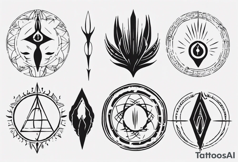 The Awen tattoo idea
