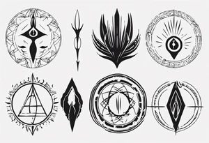 The Awen tattoo idea