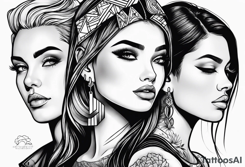 3 friends, tattoo idea