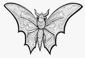 Goliath dainty tattoo idea