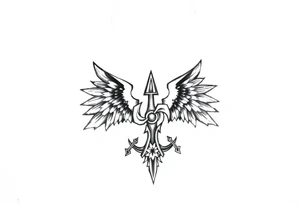 generate tattoos that are exactly similar to nazi prison gang ones, no imperfections and PNG format tattoo idea