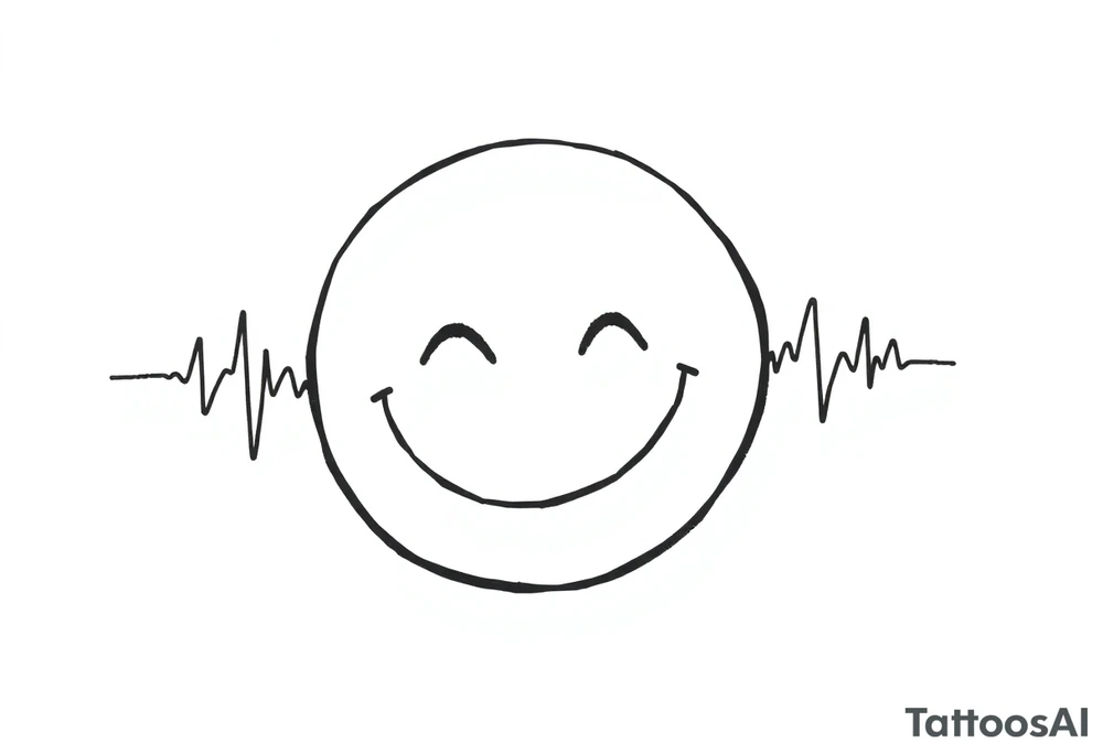 Techno music, Smiley face tattoo idea