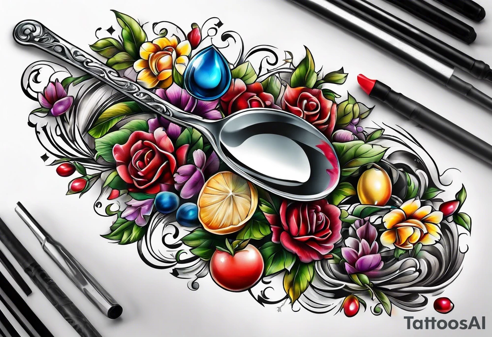 spoons tattoo idea