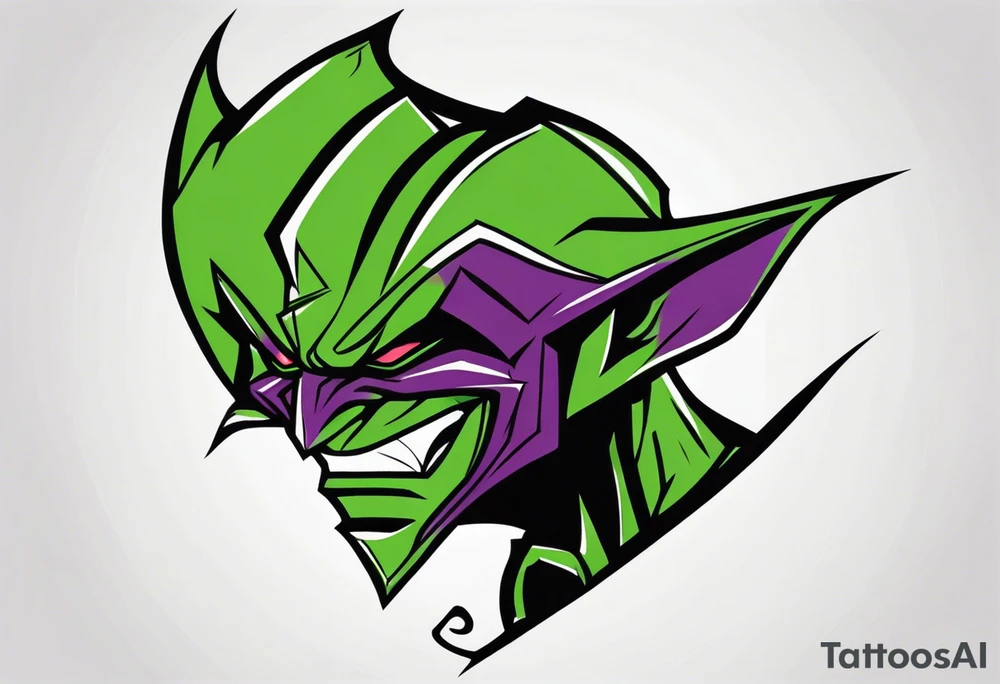 Green goblin tattoo idea