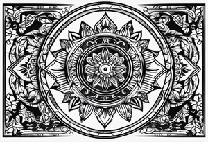 discipline consistency strong tattoo idea