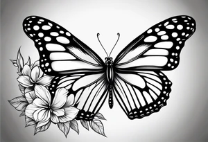 butterflies tattoo idea