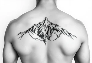 coal mountain tattoo idea