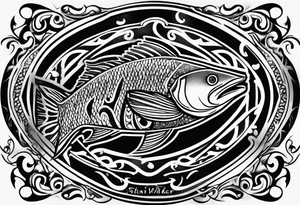 maui fish hook tattoo idea