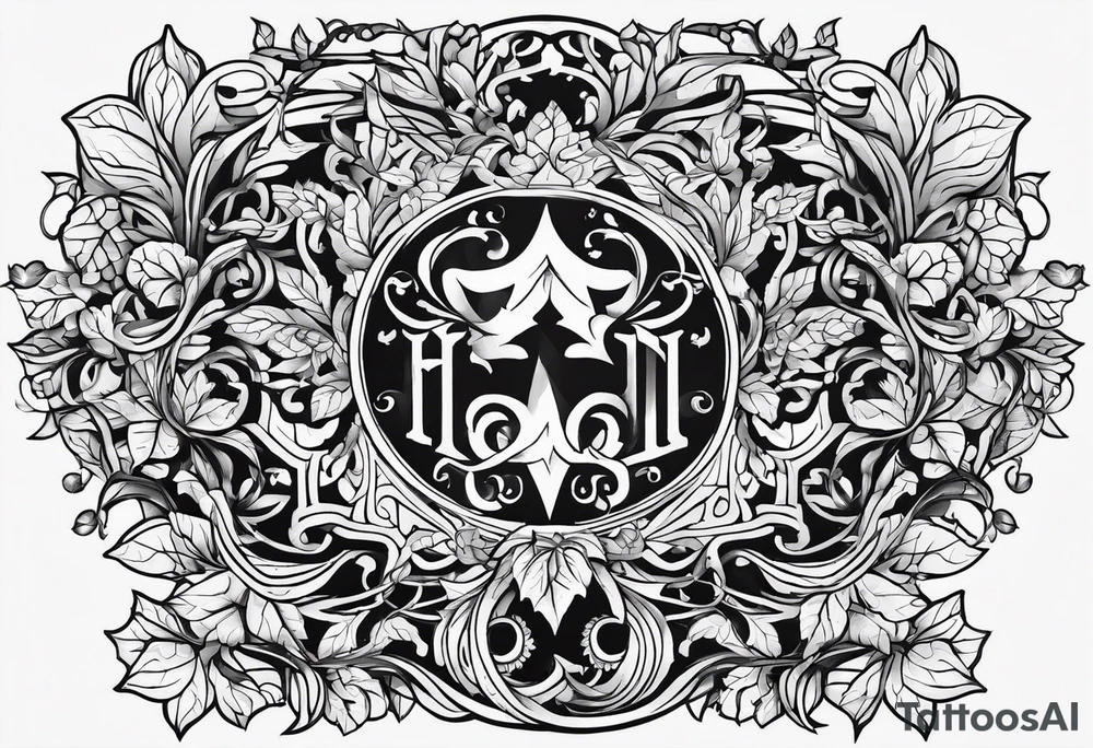 31.8742° N, 91.1366° W with ivy vines tattoo idea
