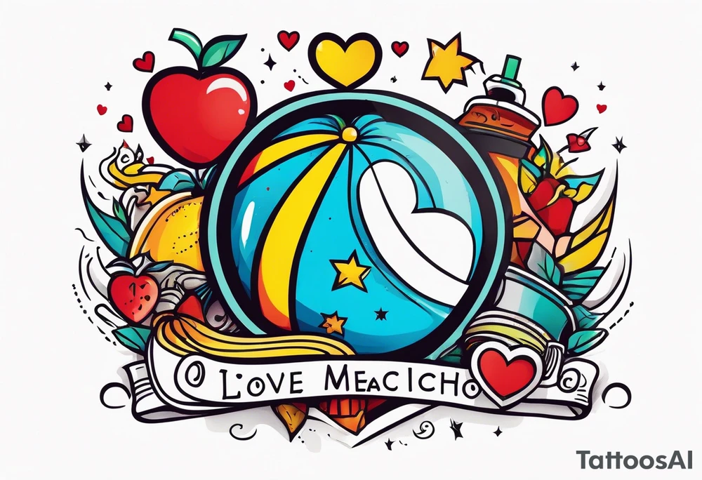 The love for teaching tattoo idea