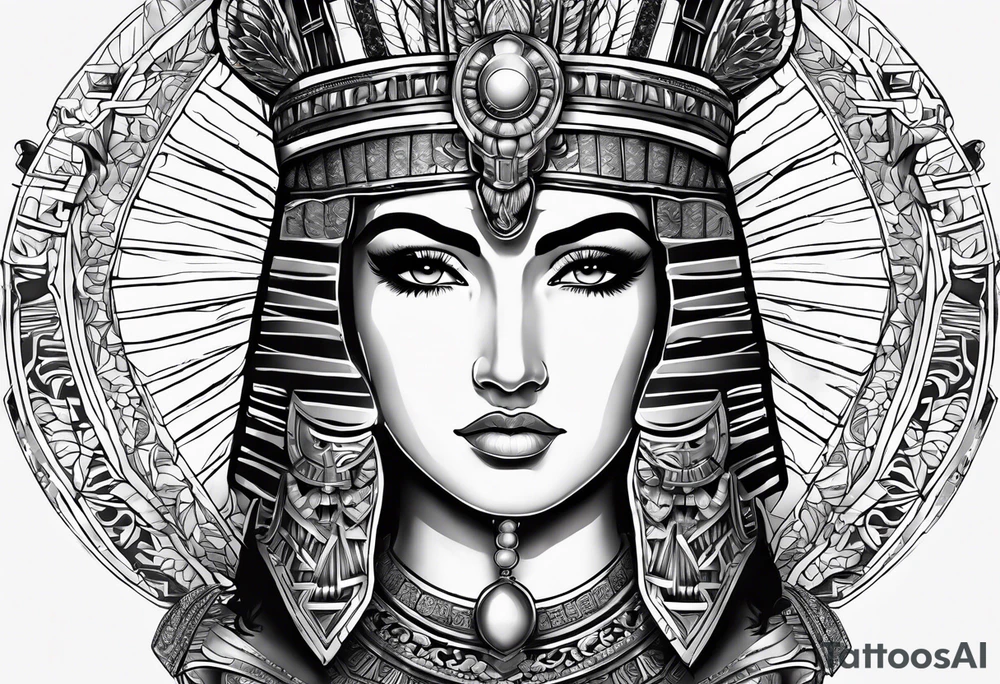 Alexander the Great & Cleopatra tattoo idea