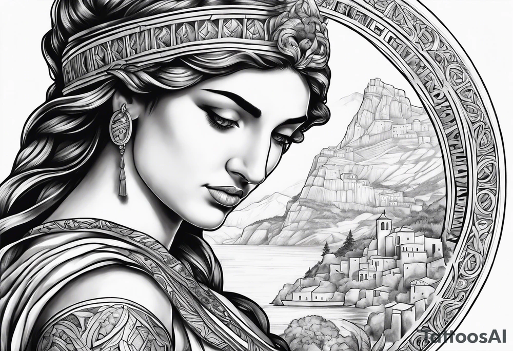 Greece mythology tattoo idea