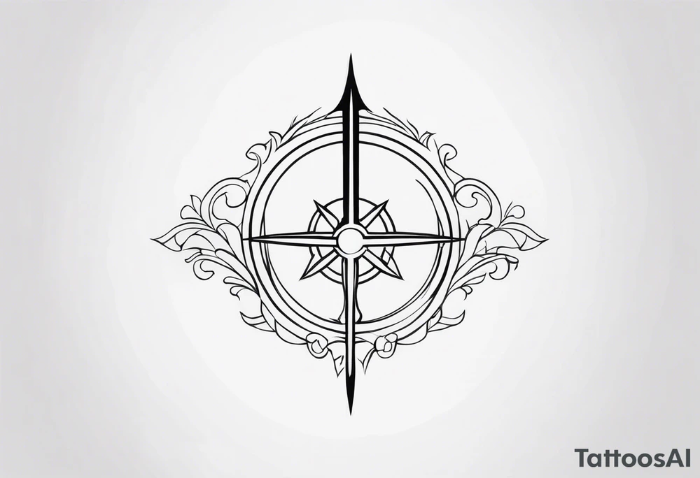 trident tattoo idea