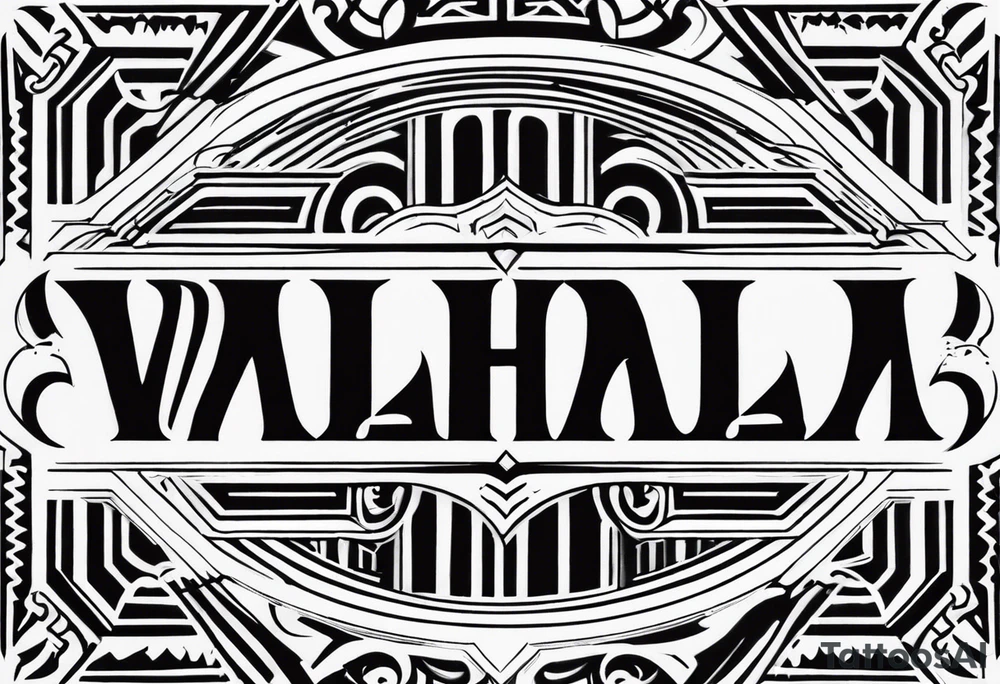 Valhalla steps tattoo idea
