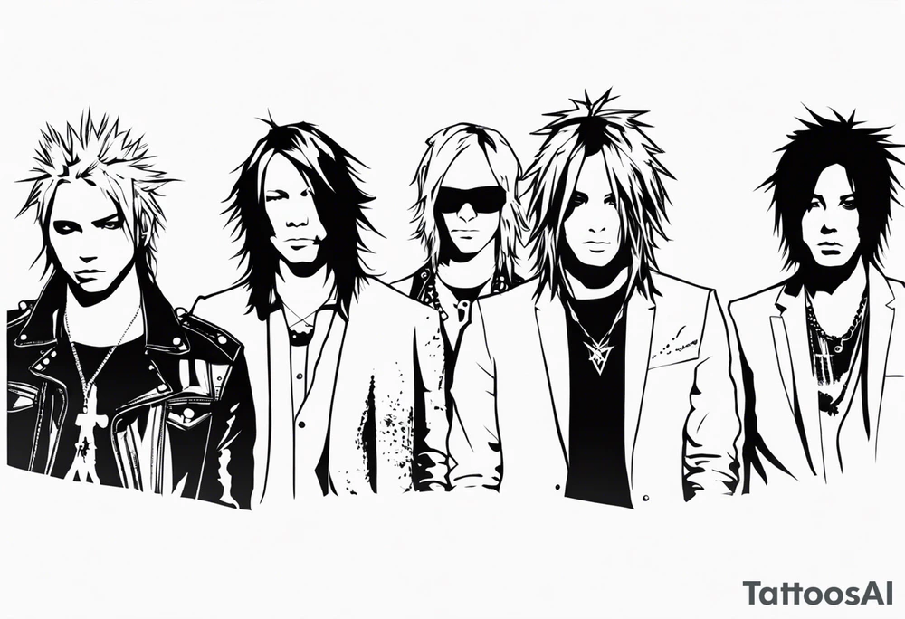 the gazette band tattoo idea