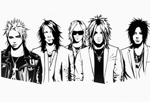 the gazette band tattoo idea