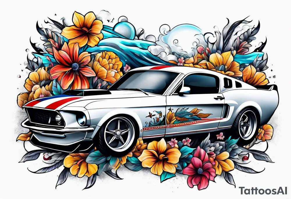 Flowers 
Anchors 
Muscle mustang 
Fast planes
Fast cars
Ocean
Galaxy 
Stars 
Lighthouse tattoo idea