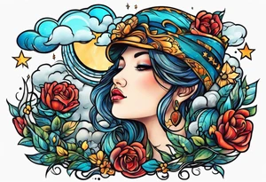 i love you big as the sky tattoo idea
