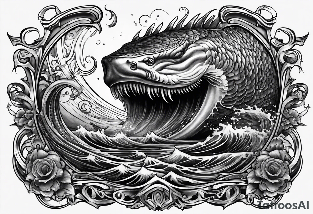 Leviathan tattoo idea