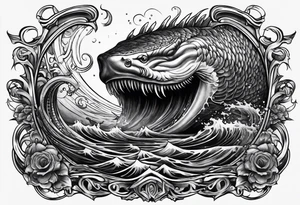 Leviathan tattoo idea