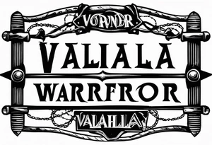 Wounded warrior valhalla barb wire prison tattoo idea