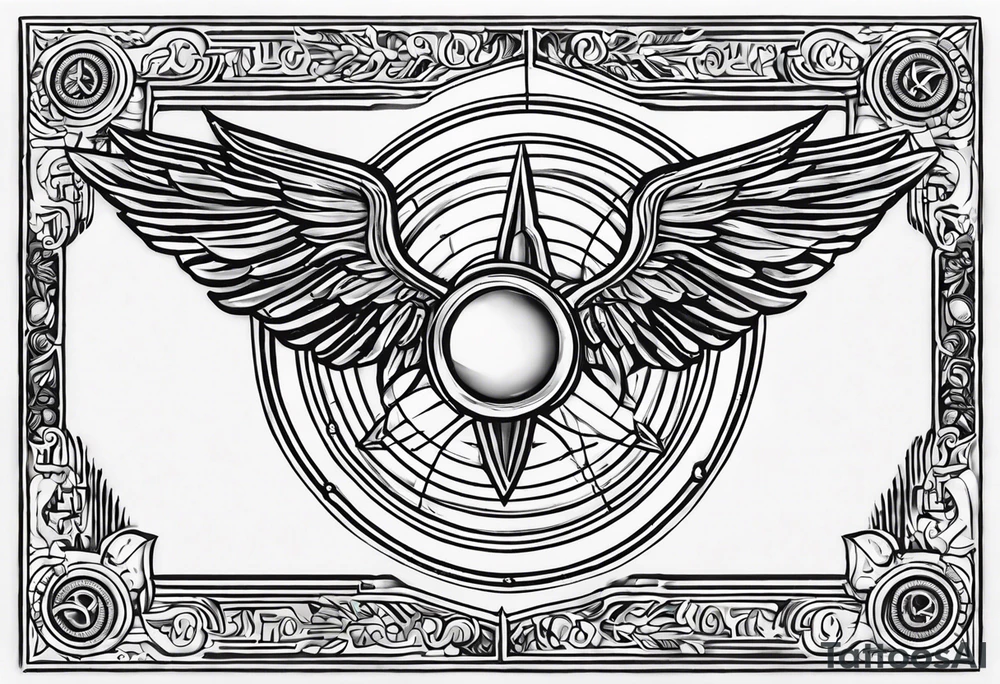 Coming out of the book will be a trident, a golden snitch, lexa's tattoo from the 100, the number four from I am Number Four, a duantless symbol. tattoo idea