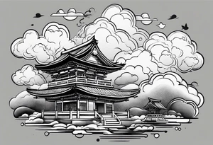 clouds, granular tattoo idea