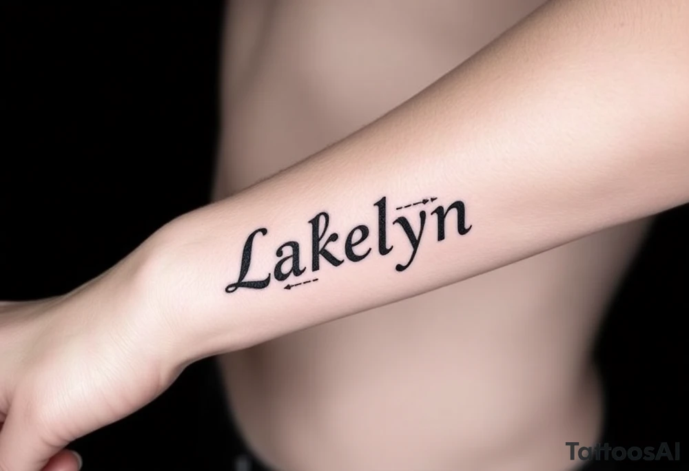 Nordic
Names Lakelyn tattoo idea