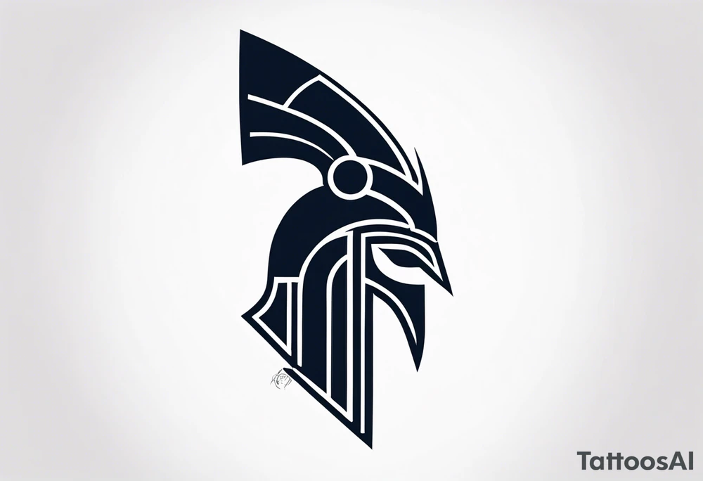 greek spartan symbol tattoo tattoo idea