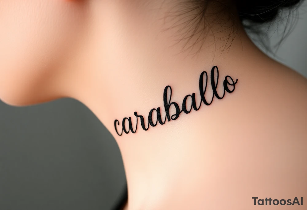 caraballo tattoo idea