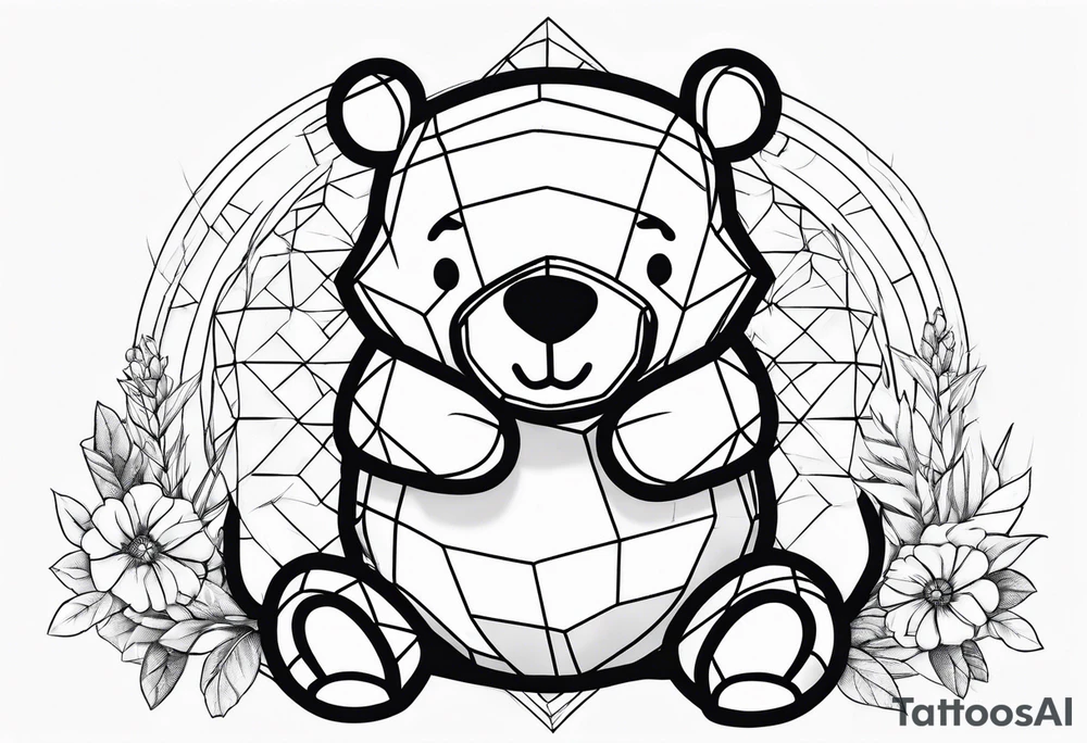 winnie the pooh tattoo idea