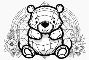 winnie the pooh tattoo idea