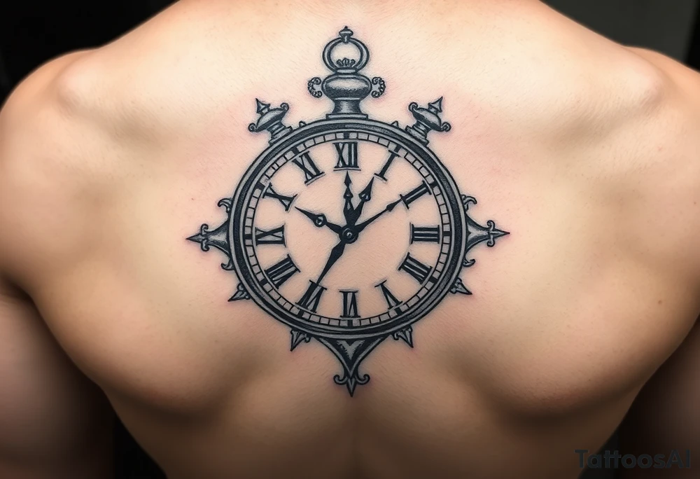 Broken clock is a comfort tattoo idea