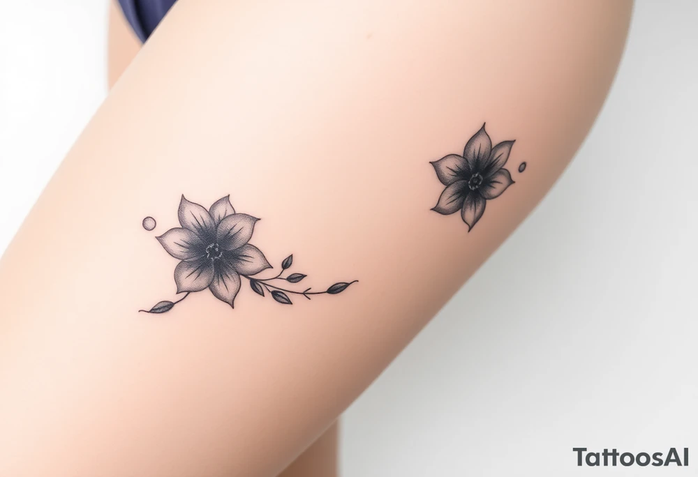 Gemini constellation 
Viola tattoo idea