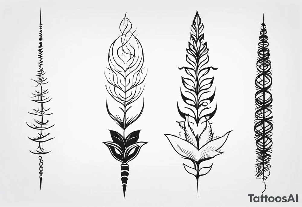 spine tattoo tattoo idea