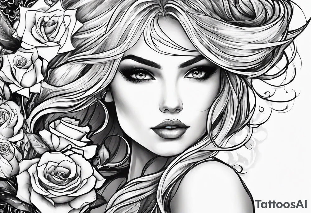 inspiration from the books a throne of glass, a court of thorns and roses, fourth wing tattoo idea