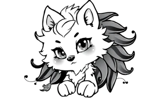 furry cartoon fursona ANTHROPOMORPHIC HUMAN tattoo idea