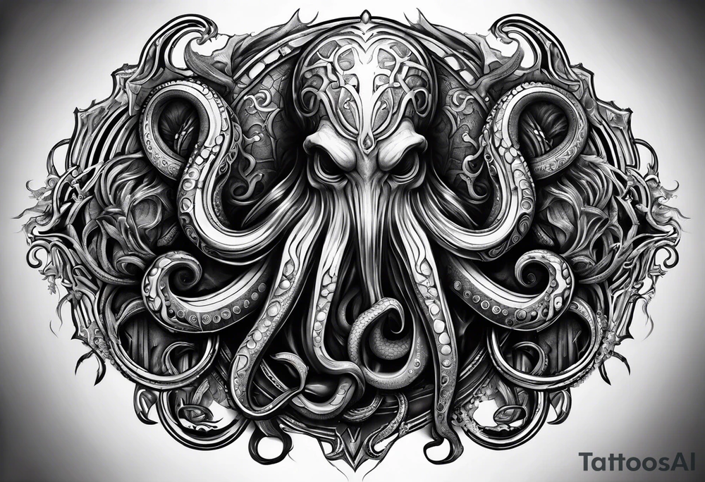 cthulu tattoo idea